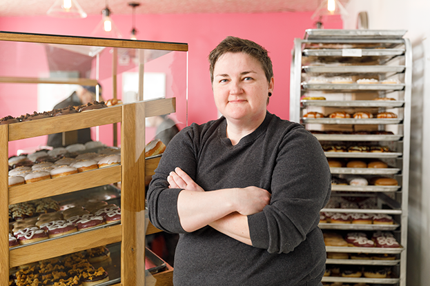 Oh Doughnuts, a local business owned by a member of the 2SLGBTQI+ community