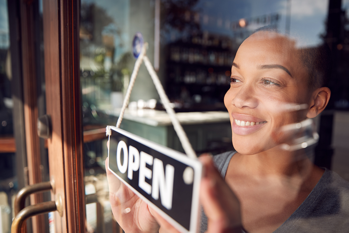 small business loan - Open for business