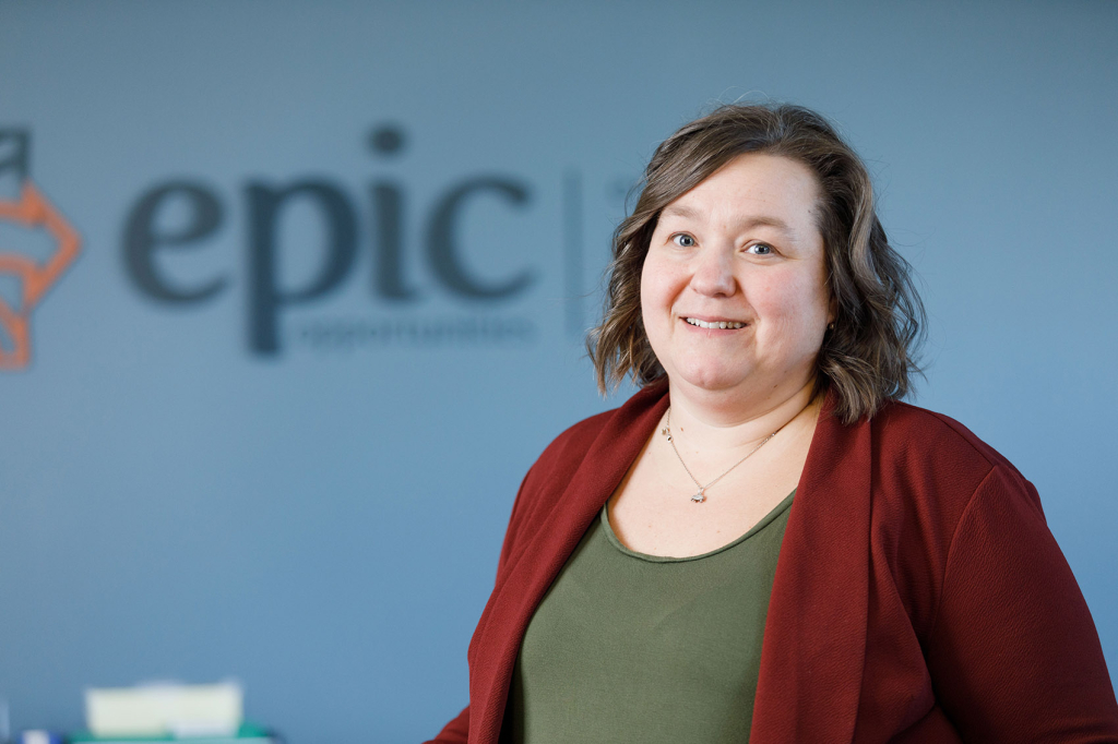 Epic Opportunities Director of Human Resources Kristin Knockaert