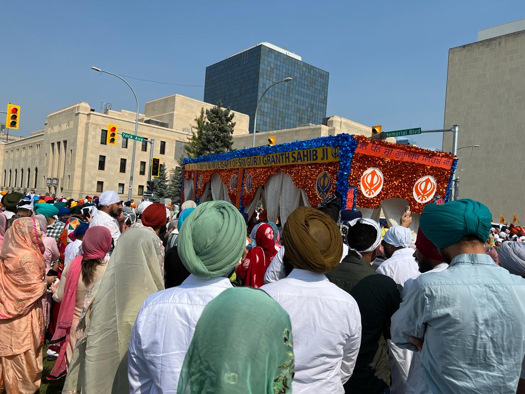 The Sikh Society of Manitoba recently held their annual Nagar Kirtan near Manitoba’s Legislative Building