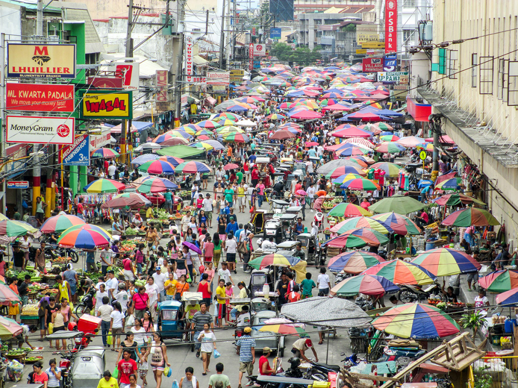A filipino market