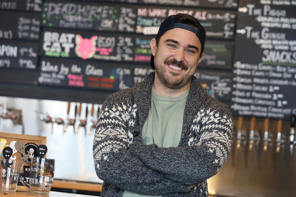 Julien Cloutier, Kilter Brewing Co co-founder.